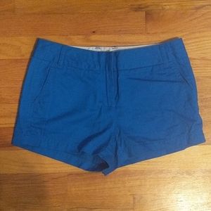 Blue cotton Chino short size small